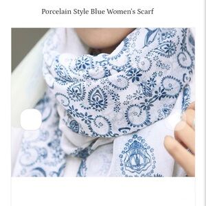 🌼3 for $15🌼 Porcelain Style Womens Scarf